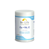 Cu - Vit.C (Cuivre) 60 gélules - Be-Life - Minéraux - 1-Cu - Vit.C (Cuivre) 60 gélules - Be-Life