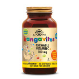 Vitamine C 100 mg (Kangavites Chewable) pour enfants arôme orange 90 comprimés à croquer - Solgar - Vitamine C, Acérola et Biofl-Vitamine C 100 mg (Kangavites Chewable) pour enfants arôme orange 90 comprimés à croquer - Solgar