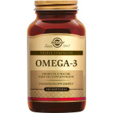 Omega-3 Triple Strength 100 softgels - Solgar - Acides gras - 1-Omega-3 Triple Strength 100 softgels - Solgar