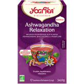 Yogi Tea - Ashwagandha Relaxation - Bio 17 sachets - Thé Ayurvedic - Tisanes en infusettes - 1-Yogi Tea - Ashwagandha Relaxation - Bio 17 sachets - Thé Ayurvedic