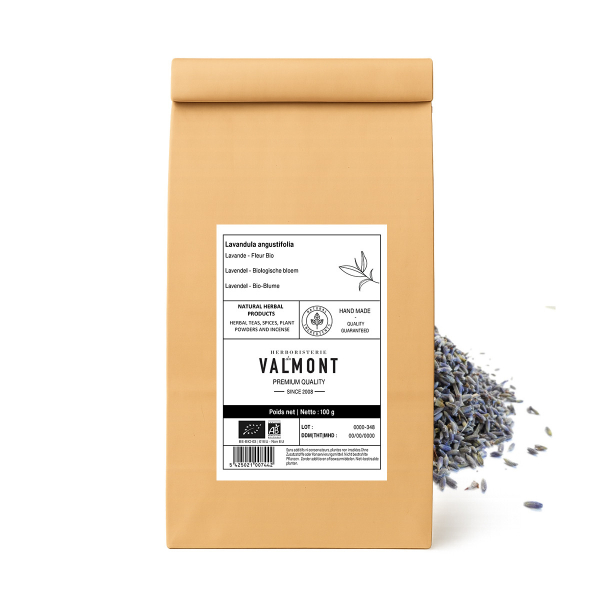 Lavande , Fleur Bio Herboristerie du Valmont