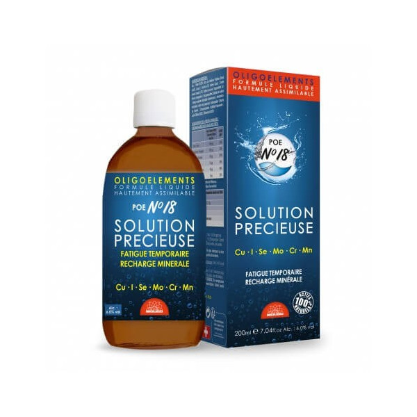 Solution précieuse 200 ml (POE N°18) - Bioligophyt - Oligoéléments - 1