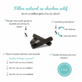 Charbon actif Binchotan recharge 1 pièce - Black+Blum - Charbon végétal activé & levures - 3
