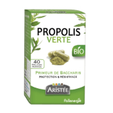 Propolis verte BIO de Baccharis 40 gélules - Aristée - Produits de la Ruche - 1-Bio grünes Propolis von Baccharis 40 Kapseln - Aristée