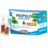 Propolis brune de peuplier BIO Extra forte - Actidoses 20 ampoules - Aristée - Produits de la Ruche - 1-Biologische Extra Sterke Bruine Populier Propolis - Actidoses 20 ampullen - Aristée