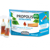 Propolis brune de peuplier BIO Extra forte - Actidoses 20 ampoules - Aristée - Produits de la Ruche - 1-Propolis brune de peuplier BIO Extra forte - Actidoses 20 ampoules - Aristée