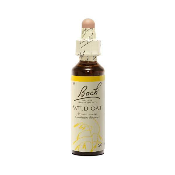 Wild Oat 20 ml- N° 36 - Fleurs de Bach Original - Fleurs de Bach et élixirs floraux - 2