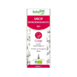 Sirop Apaisant Refroidissements (Sureau - Propolis - Echinacée) Bio 250 ml - Herbalgem - Sirops de l'herboriste - 2