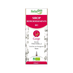 Sirop Refroidissements (Sureau - Propolis - Echinacée) Bio 250 ml - Herbalgem - 1 - Herboristerie du Valmont Sirop Refroidissements (Sureau - Propolis - Echinacée) Bio 250 ml - Herbalgem - 1 - Herboristerie du Valmont