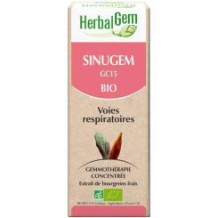Sinugem - Voies respiratoires - Spray 15 ml Bio - Herbalgem - GC15 - Gemmothérapie - 2