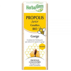 Propolis Junior Gorge en gouttes 15 ml Bio - Herbalgem - Propolis - 2