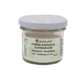 Gomme Xanthane transparente en poudre 50 gr - Bioflore - Matières premières  - 1-Transparant Xanthaangompoeder 50 gr - Bioflore