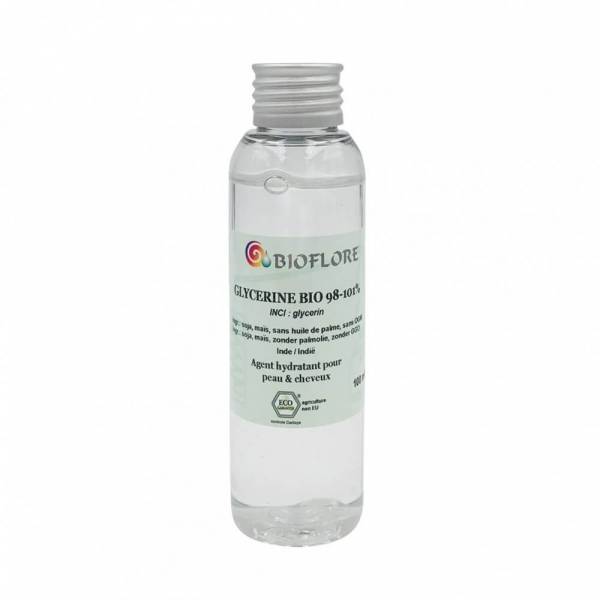 Glycérine végétale Bio sans OGM 100 ml - Bioflore - 2 - Herboristerie du Valmont