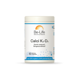 Calci Vital K2-D3 60 gélules végétales - Be-Life - 1 - Herboristerie du Valmont