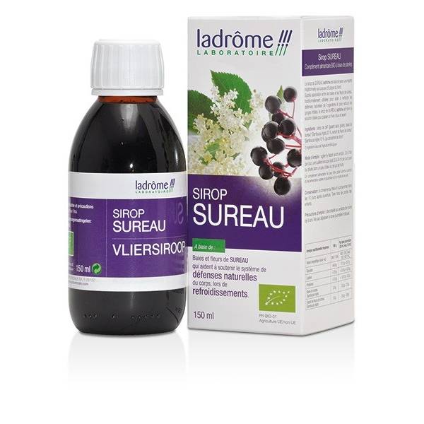 Sirop de Sureau Bio 150 ml - Ladrôme - 2 - Herboristerie du Valmont