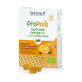 Gommes Propolis et Orange - 45 g - Ladrôme - Produits de la Ruche - 1-Propolis en Sinaasappelgom - 45 g - Ladrôme