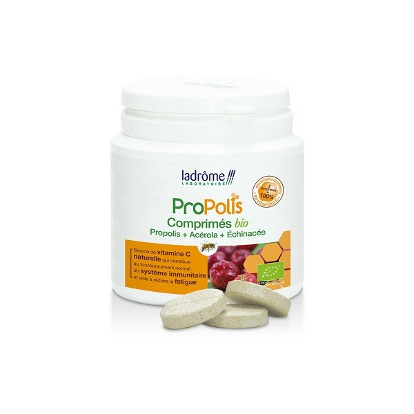 Propolis Acerola Echinacea 40 Tabletten Bio - Ladrôme - Bienenstockprodukte - 1