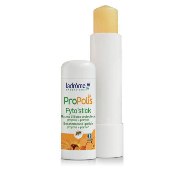 Stick lèvres à la propolis 4.8 g - Ladrôme - <p class="texte_produit">Un baume à lèvres protecteur à base de propolis et de plan