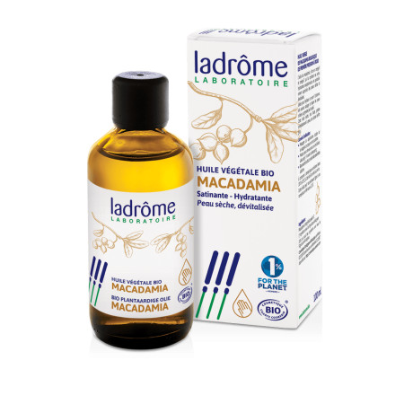 Huile de Macadamia Bio 100 ml - Ladrôme - Huiles végétales, beurres et baumes - 1