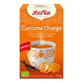 Yogi Tea "Curcuma Orange"  Bio 17 sachets - Thé Ayurvedic - 1 - Herboristerie du Valmont