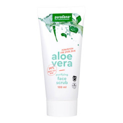 Aloe vera Gommage purifiant pour le visage 100 ml BIO - Purasana - Aloé-vera  + - 1