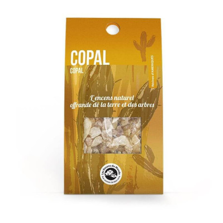 Copal blanc Résine Aromatique 30 gr - Encens du Monde - Encens, Résines Traditionnelles & Fumigation - 1