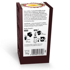 Racine de Pissenlit torréfiée 20 sachets BIO - Aromandise - Tisanes en infusettes - 3