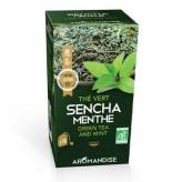 Thé Vert Sencha et Menthe 18 sachets BIO - Aromandise - Tisanes en infusettes - 1-Thé Vert Sencha et Menthe 18 sachets BIO - Aromandise