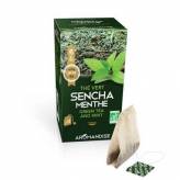 Thé Vert Sencha et Menthe 18 sachets BIO - Aromandise - Tisanes en infusettes - 2