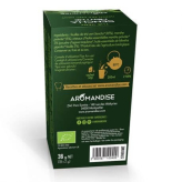 Grüner Tee Sencha und Minze 18 Bio-Beutel - Aromandise - Kräutertees im Teebeutel - 3