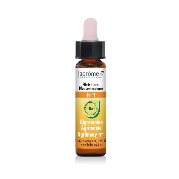 Agrimony 10 ml - N° 1 -  Fleur de Bach Bio - Ladrôme - Les Fleurs de Bach Original - 1