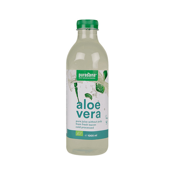 Aloe vera jus buvable 1L BIO - Purasana - Aloé-vera  + - 1