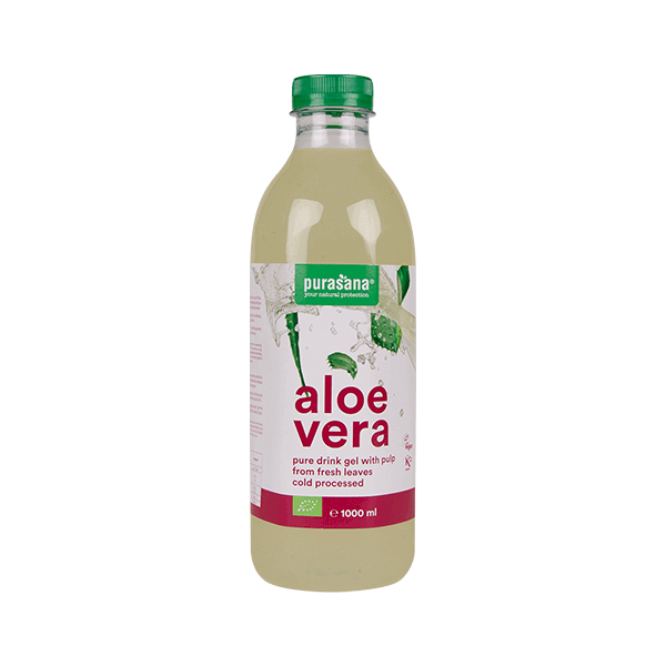 Aloe vera gel buvable 1L BIO - Purasana - Aloé-vera  + - 1