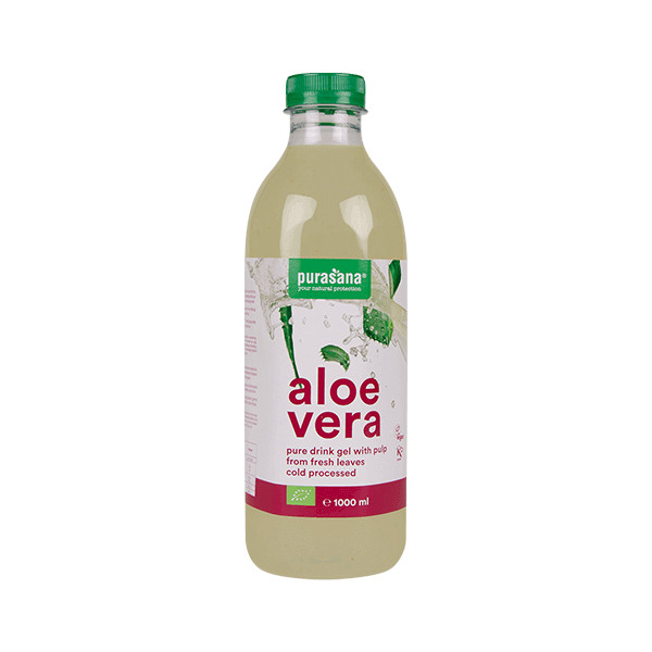 Aloe vera gel buvable 1L BIO - Purasana - Aloé-vera  + - 1