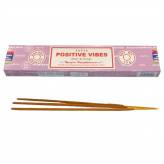 Encens en baguette - Positive Vibes 15 gr - Satya - Encens, Résines Traditionnelles & Fumigation - 1-Encens en baguette - Positive Vibes 15 gr - Satya