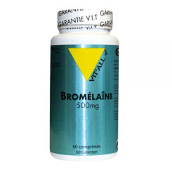 Bromélaïne 500mg 60 gélules végétales - Vit'all+ - Enzymes - 1