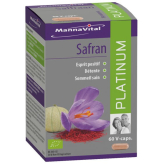 Safran Platinum (Extrait standardisé) BIO 60 capsules - Mannavital - Extraits de plantes standardisés (EPS) + - 1-Bio-Platin-Safran (standardisierter Extrakt) 60 Kapseln - Mannavital