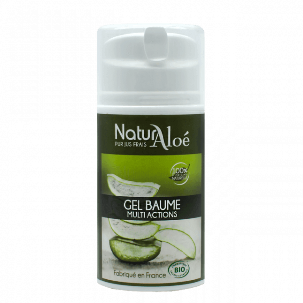 Gel-Baume d'Aloe vera BIO 50 ml - Natur Aloe - Aloé-vera  + - 1