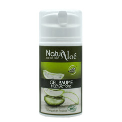 Gel-Baume d'Aloe vera BIO 50 ml - Natur Aloe - Aloé-vera  + - 1