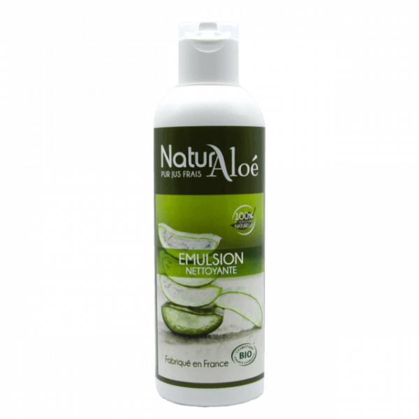 Emulsion nettoyante Aloé vera BIO 200 ml - Natur Aloé - Aloé-vera  + - 1