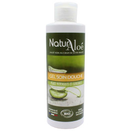 Gel soin douche Aloé vera BIO 200 ml - Natur Aloé - Aloé-vera  + - 1