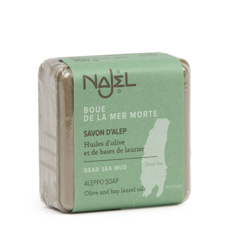 Aleppo-Seife mit Totes-Meer-Schlamm 100 g - Najel - Tägliche Hygiene - 1