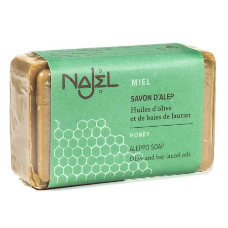 Savonnette d'Alep au Miel 100 g - Najel - Hygiène au quotidien - 1