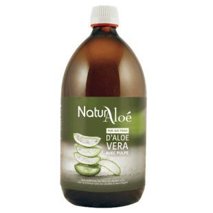 Pur Jus d'Aloé vera BIO 500 ml - Natur Aloé - 1 - Herboristerie du Valmont Pur Jus d'Aloé vera BIO 500 ml - Natur Aloé - 1 - Herboristerie du Valmont