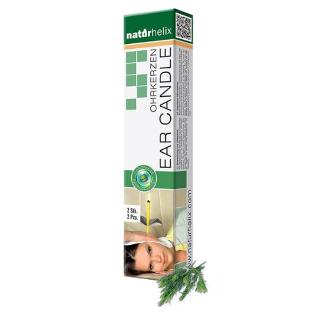 Bougies d'oreilles Auriculaires Arbre à thé 2 pièces BIO - Naturhelix - Hygiène au quotidien - 1 Bougies d'oreilles Auriculaires Arbre à thé 2 pièces BIO - Naturhelix - Hygiène au quotidien - 1