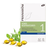 Voies respiratoires Origan+ 30 capsules BIO- Pranarôm - Huiles essentielles - 1-Luchtwegen Oregano+ 30 capsules BIO- Pranarôm