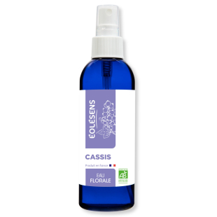 Hydrolat Cassis (Eau florale) Bio 200 ml - Eolesens - 1 - Herboristerie du Valmont Hydrolat Cassis (Eau florale) Bio 200 ml - Eolesens - 1 - Herboristerie du Valmont