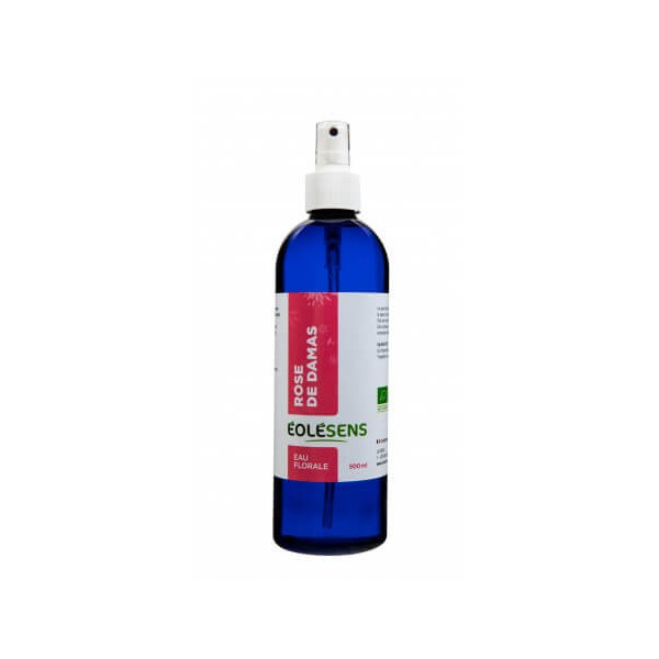 Hydrolat Rose de Damas (Eau florale) Bio 500 ml - Eolesens - Eaux Florales - Hydrolats - 1