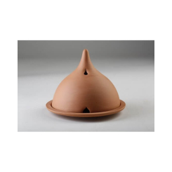 Original Eisala Geschenkset in roter Terrakotta- und Naturkade-Pulverdose - ArtCade - Traditioneller Weihrauch, Harze