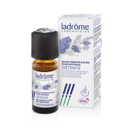 Bio-Entspannungs-Öl-Synergie 30 ml - Ladrôme - Ätherische Öle für Diffusoren - 1